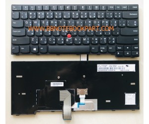 IBM Lenovo Keyboard คีย์บอร์ด Thinkpad  E470 E470C E475  ภาษาไทย อังกฤษ